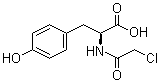 N-氯乙酰基-L-酪氨酸分子结构 (CAS 1145-56-8)