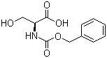 N-Cbz-L-Serine molecular structure (CAS 1145-80-8)