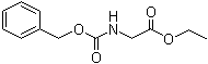 结构式 CAS# 1145-81-9, N-苄氧羰基甘氨酸乙酯