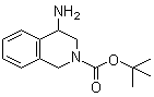 tert-Butyl 4-amino-3,4-dihydroisoquinoline-2(1H)-carboxylate molecular structure (CAS 1145753-88-3)