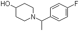 1-[1-(4-Fluorophenyl)ethyl]-4-piperidinol molecular structure (CAS 1146080-10-5)
