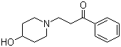 3-(4-Hydroxy-1-piperidinyl)-1-phenyl-1-propanone molecular structure (CAS 1146080-18-3)