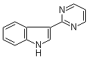结构式 CAS# 1146080-39-8, 3-(2-嘧啶基)-1H-吲哚