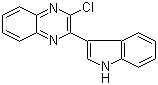 2-Chloro-3-(1H-indol-3-yl)quinoxaline molecular structure (CAS 1146080-41-2)