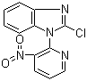 2-Chloro-1-(3-nitro-2-pyridinyl)-1H-benzimidazole molecular structure (CAS 1146080-68-3)
