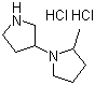 2-Methyl-1,3'-bipyrrolidine dihydrochloride molecular structure (CAS 1146415-33-9)