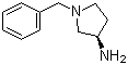 结构式 CAS# 114715-39-8, (R)-1-苄基-3-氨基吡咯烷