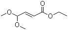 Ethyl (E)-4,4-dimethoxy-2-butenoate molecular structure (CAS 114736-25-3)