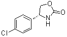 (R)-4-(4-Chlorophenyl)oxazolidin-2-one molecular structure (CAS 1147391-02-3)