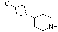 1-(4-Piperidinyl)-3-azetidinol molecular structure (CAS 1147423-04-8)