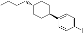 trans-1-(4-Butylcyclohexyl)-4-iodobenzene molecular structure (CAS 114834-79-6)