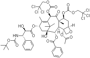 Docetaxel intermediate molecular structure (CAS 114915-14-9)