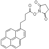 结构式 CAS# 114932-60-4, 1-芘丁酸琥珀酰亚胺基酯