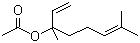 Linalyl acetate molecular structure (CAS 115-95-7)
