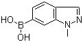 1-Methylindazole-6-boronic acid molecular structure (CAS 1150114-80-9)