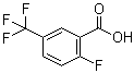 2-Fluoro-5-(trifluoromethyl)benzoic acid molecular structure (CAS 115029-23-7)