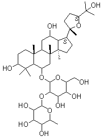 Ginsenoside F11 molecular structure (CAS 115038-42-1)