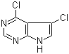 4,5-Dichloro-7H-pyrrolo[2,3-d]pyrimidine molecular structure (CAS 115093-90-8)