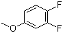 3,4-Difluoroanisole molecular structure (CAS 115144-40-6)