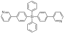 Diphenylbis[4-(pyridin-3-yl)phenyl]silane molecular structure (CAS 1152162-74-7)