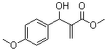 beta-Hydroxy-4-methoxy-alpha-methylenebenzenepropanoic acid methyl ester molecular structure (CAS 115240-92-1)