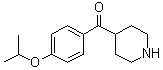 [4-(1-Methylethoxy)phenyl]-4-piperidinylmethanone molecular structure (CAS 1152521-45-3)
