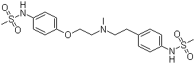 Dofetilide molecular structure (CAS 115256-11-6)