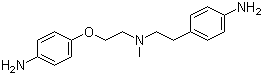 N-Methyl-N-(2-(4-aminophenoxy)ethyl)-2-(4-aminophenyl)ethanamine molecular structure (CAS 115256-13-8)