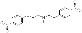 N-Methyl-N-(2-(4-nitrophenoxy)ethyl)-2-(4-nitrophenyl)ethanamine molecular structure (CAS 115287-37-1)