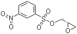 structure of CAS# 115314-17-5, (R)-(-)-Glycidyl nosylate;(2R)-(-)-Glycidyl 3-nitrobenzenesulfonate; (R)-(-)-Oxirane-2-methanol 3-nitrobenzenesulfonate