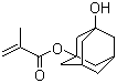 3-Hydroxy-1-adamantyl methacrylate molecular structure (CAS 115372-36-6)