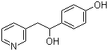 alpha-(4-Hydroxyphenyl)-3-pyridineethanol molecular structure (CAS 115382-40-6)