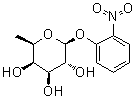 结构式 CAS# 1154-94-5, 邻硝基苯基 beta-D-吡喃岩藻糖苷