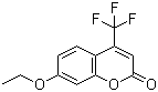 7-Ethoxy-4-(trifluoromethyl)coumarin molecular structure (CAS 115453-82-2)