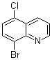 8-Bromo-5-chloroquinoline molecular structure (CAS 1154741-20-4)