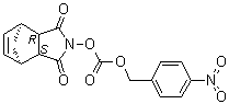 Carbonic acid rel-(3aR,4S,7R,7aS)-1,3,3a,4,7,7a-hexahydro-1,3-dioxo-4,7-methano-2H-isoindol-2-yl (4-nitrophenyl)methyl ester molecular structure (CAS 1154758-31-2)