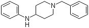 1-苄基-N-苯基哌啶-4-胺分子结构 (CAS 1155-56-2)