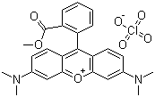 四甲基罗丹明甲酯高氯酸盐分子结构 (CAS 115532-50-8)
