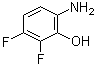 结构式 CAS# 115551-33-2, 2-氨基-5,6-二氟苯酚
