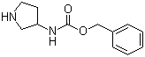 3-N-Cbz-aminopyrrolidine molecular structure (CAS 115551-46-7)