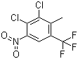 2,3-Dichloro-6-trifluoromethyl-4-nitrotoluene molecular structure (CAS 115571-68-1)