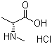 N-Methyl-D-alanine hydrochloride molecular structure (CAS 1155878-14-0)