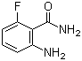 结构式 CAS# 115643-59-9, 2-氨基-6-氟苯甲酰胺