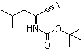 (S)-N-Boc-Leucinenitrile molecular structure (CAS 115654-59-6)