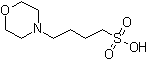 4-Morpholinebutanesulfonic acid molecular structure (CAS 115724-21-5)