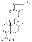 15,16-Dihydro-15-methoxy-16-oxohardwickiic acid molecular structure (CAS 115783-35-2)