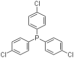 结构式 CAS# 1159-54-2, 三(4-氯苯基)膦