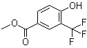 Methyl 4-hydroxy-3-(trifluoromethyl)benzoate molecular structure (CAS 115933-50-1)