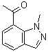 1-(1-Methyl-1H-indazol-7-yl)ethanone molecular structure (CAS 1159511-26-8)