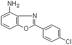 结构式 CAS# 1159527-26-0, 2-(4-氯苯基)-4-氨基苯并恶唑